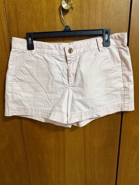 GAP Pastel Pink Cotton Khakis Shorts